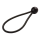 Planengummi mit Kugel 180mm schwarz für Banner, Planen, Zelte u.v.m.