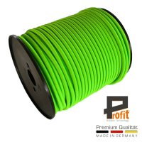 Expanderseil - Gummiseil Neongrün 6mm auf 100 Meter...