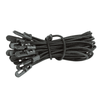 Spanngummi 180mm schwarz Kunststoffhaken für die...