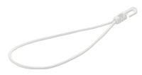 Gummiringe 230mm Weiß mit Kunststoffhaken -...