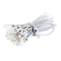 Expandergummi Spanngummi 250mm Weiß Haken - einfach...