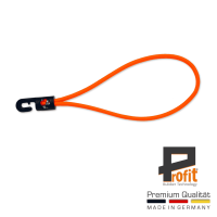 Spanngummis mit Haken 250mm Neonorange - Andere...