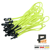 Planengummis Spannfix mit Haken 250mm Neongelb - auch in...