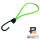 Expanderschlingen mit Spiralhaken 130mm - Neongrün - für die perfekte Bannermontage