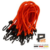 Expanderschlingen 130mm Neonorange Spiralhaken für...