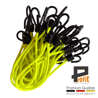 Expander Gummi 180mm Neongelb Spiralhaken - besonders...