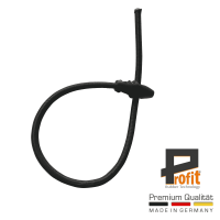 Segeleinbinder Quick Clips 50 cm schwarz 5mm