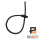 Segeleinbinder Quick Clips 50 cm schwarz 5mm