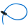 Segeleinbinder Expanderschlinge Quick Clips 50 cm Blau 5mm zur Planenmontage