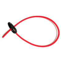 Segeleinbinder Gummispanner Quick Clips 50cm Rot 5mm auch...