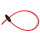 Segeleinbinder Gummispanner Quick Clips 50cm Rot 5mm auch für Umzüge geeignet