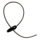 Segeleinbinder Spannschlaufe Quick Clips 50 cm Grau 5mm