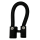 Stormfix Basic Ø 6mm - 12cm Schwarz - 25 Stück