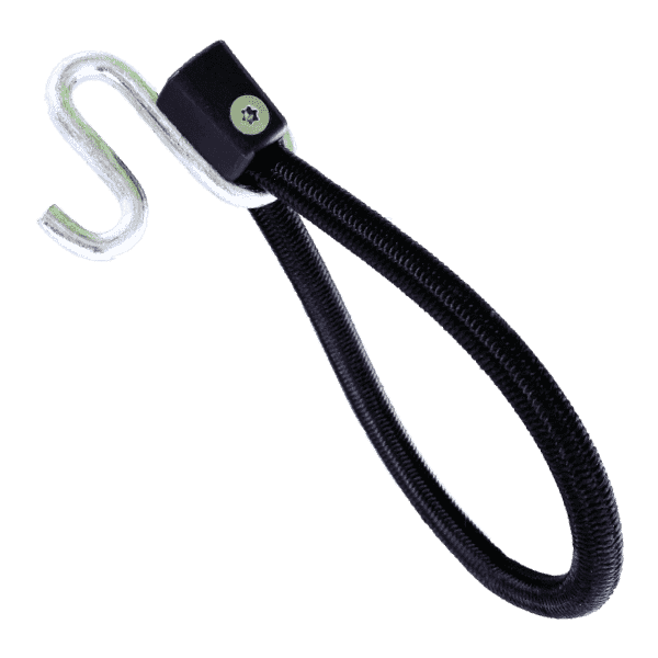 SuperFix-Swanneck Planengummi 11cm | 6mm Ø | SCHWARZ | 25 Stück