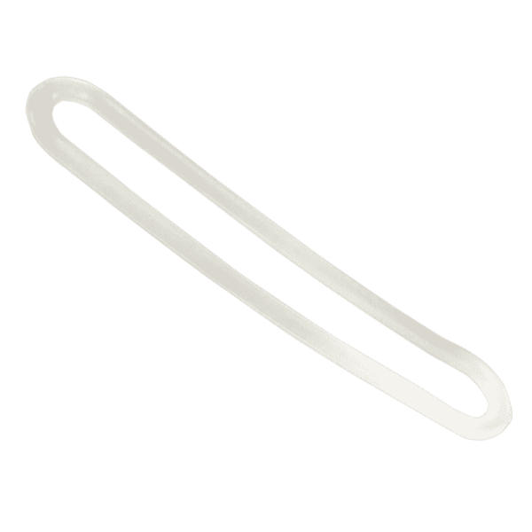 Gummi-Spannringe 8mm Ø - 40cm Transparent - 25 Stück