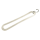 Gummi-Spannringe 8mm Ø - 40cm Transparent - 25 Stück mit S-Haken