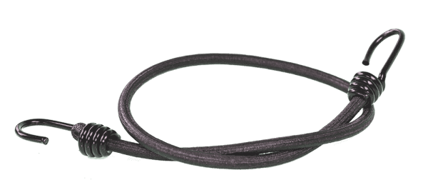 Expanderseile 2 Spiralhaken 1000mm schwarz 10mm
