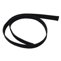 Flachband Gummi Elastisches Band Schwarz Multiflex PP 22mm
