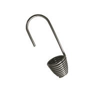 Edelstahlspiralhaken für Expandergummis 10mm