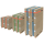 Palettengummis von Logistrap mit Klett für einfache und sichere Ladungssicherung auf Paletten